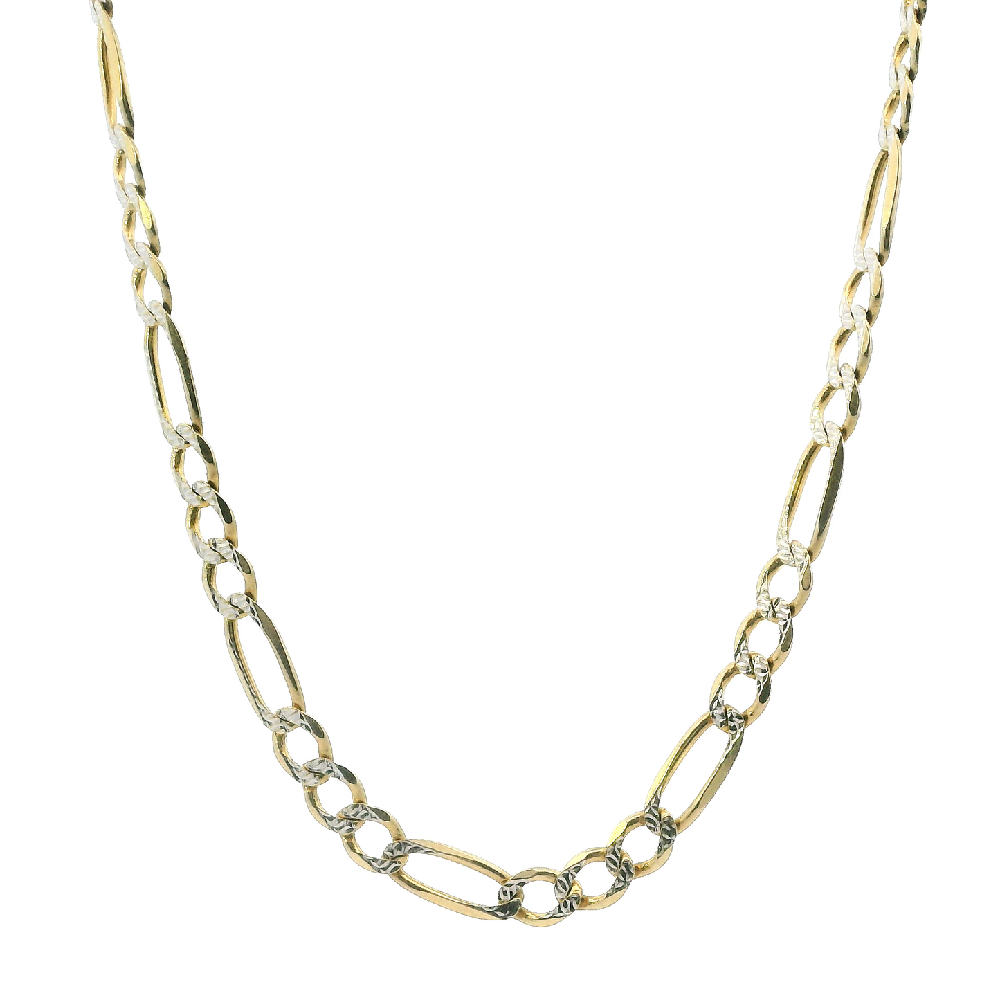 14K Yellow Gold 26" Figaro Chain