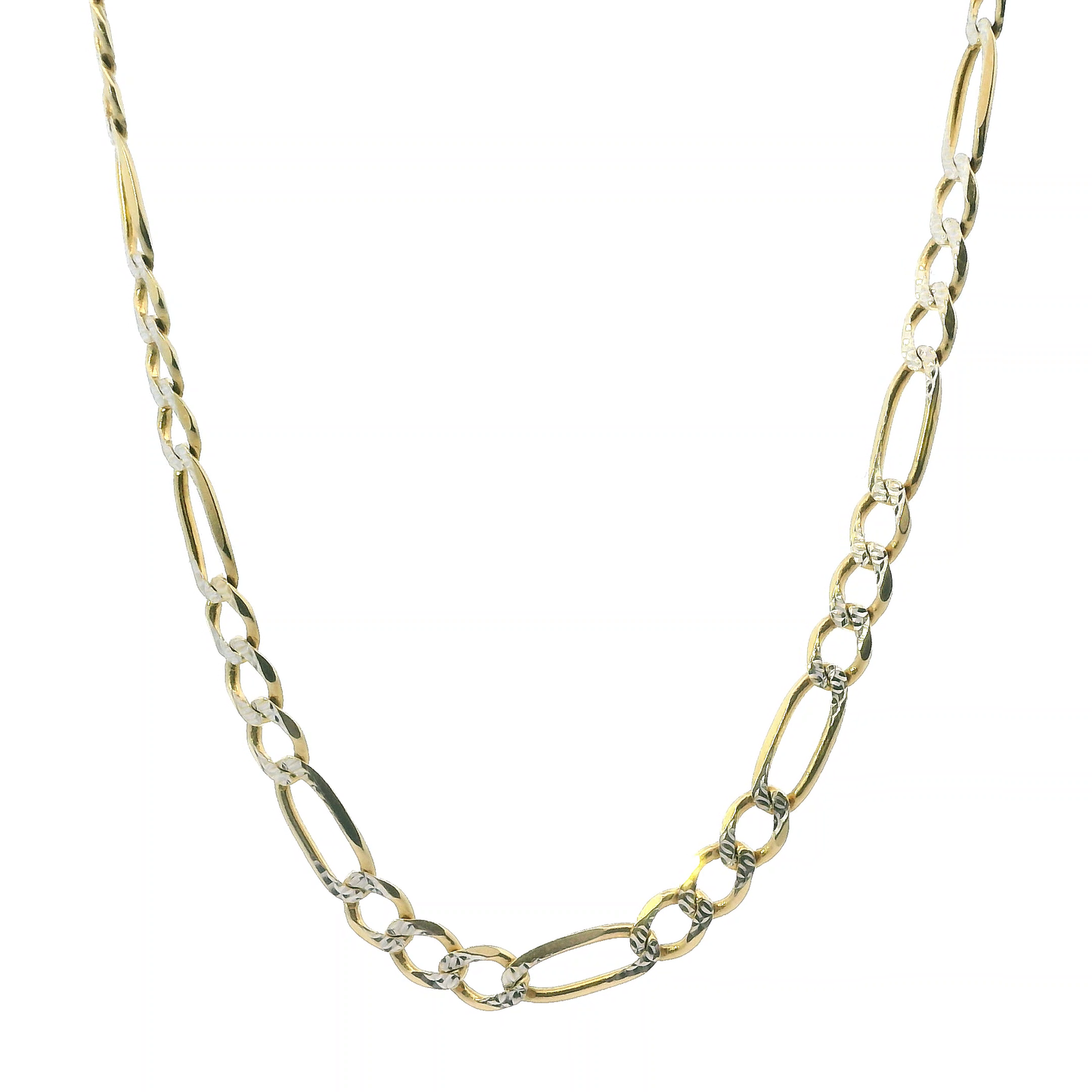 14K Yellow Gold 26" Figaro Chain