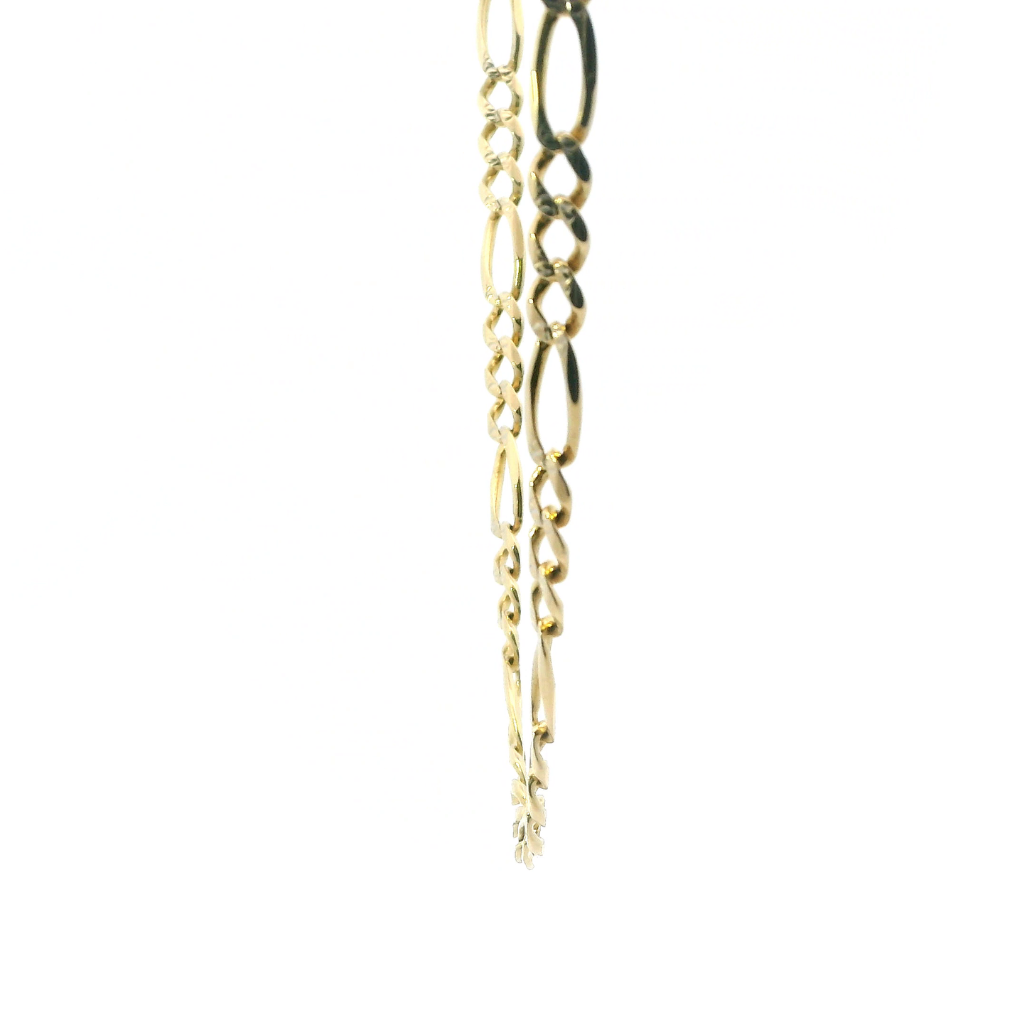 14K Yellow Gold 23" Figaro Chain