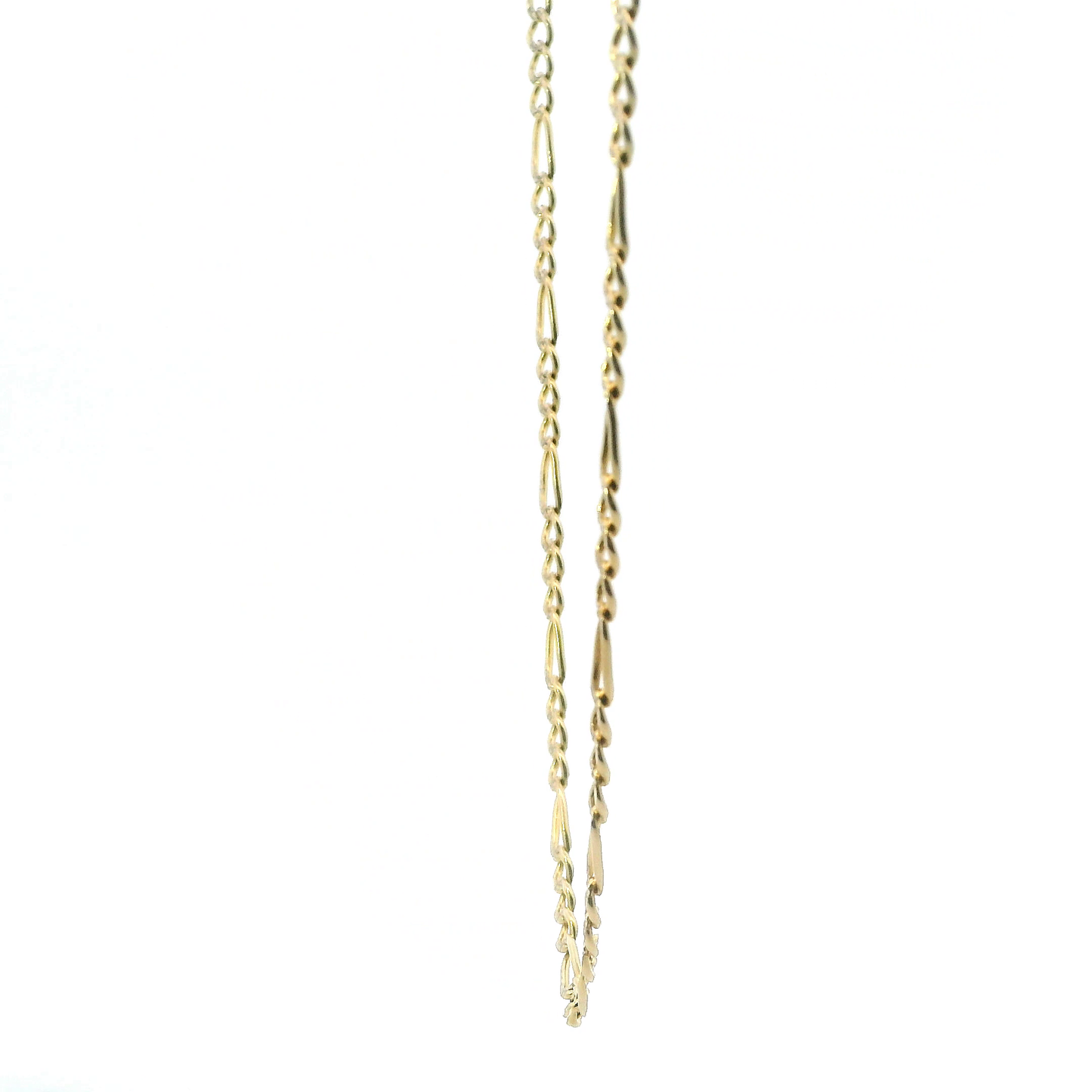 14K Yellow Gold 21" Figaro Chain