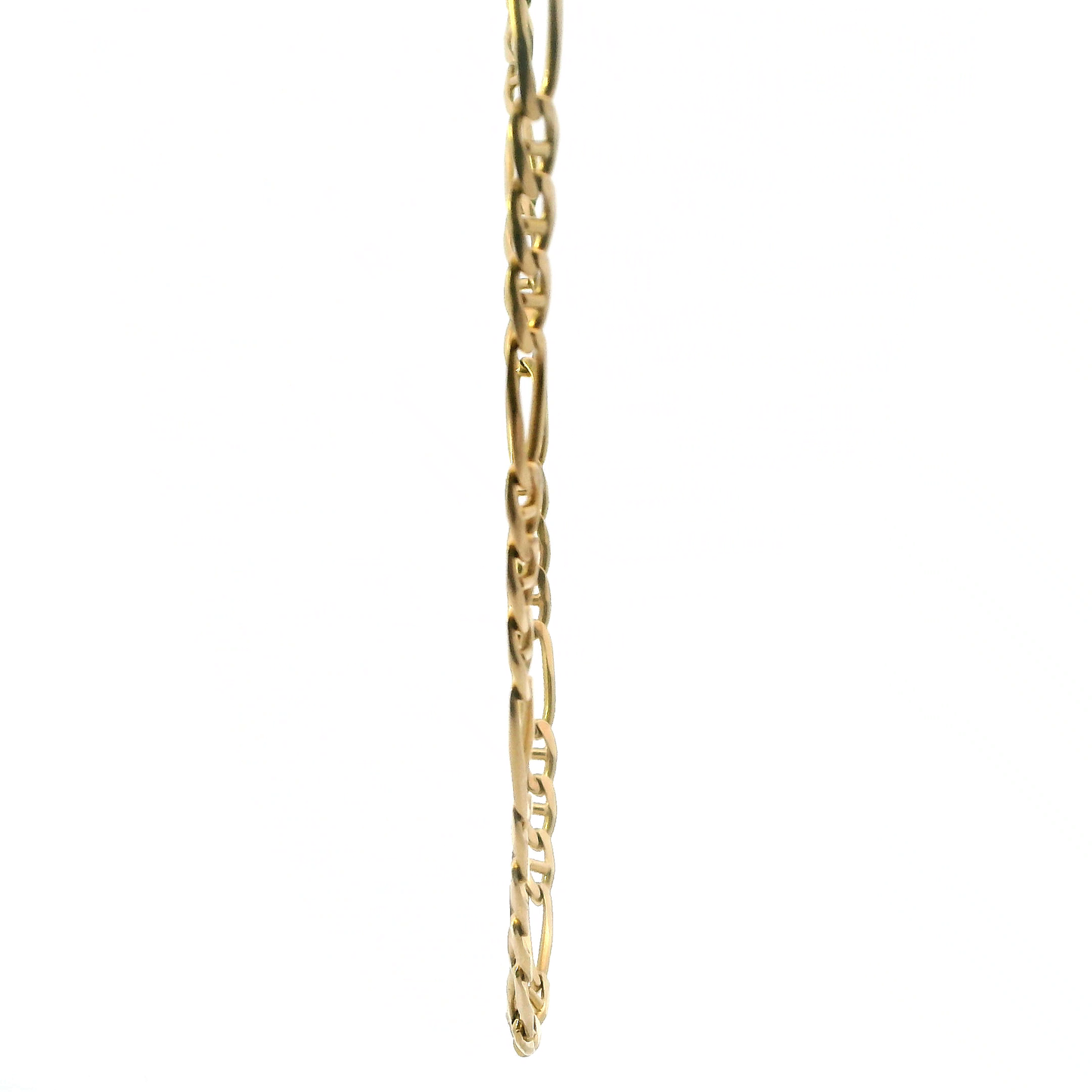 14K Yellow Gold 19" Figaro/Mariner Link Chain