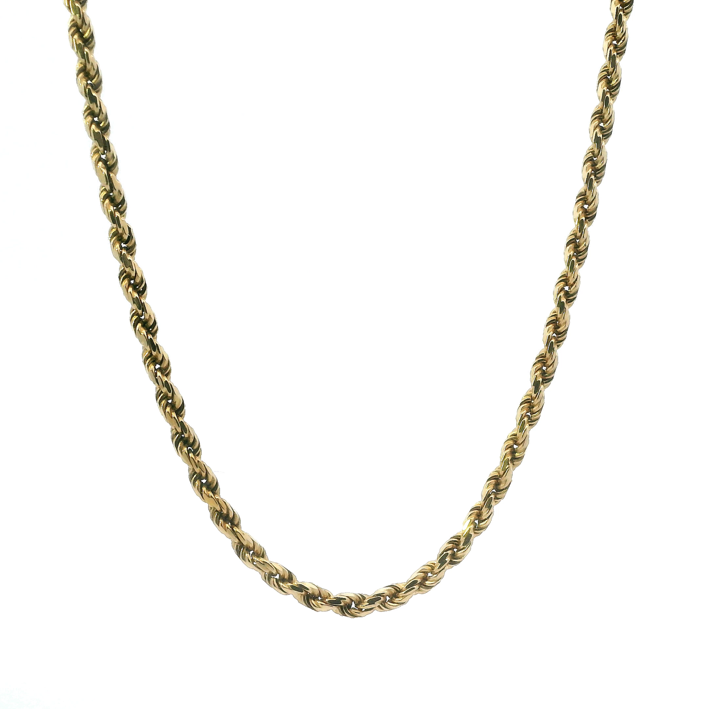 14K Yellow Gold 18" Rope Chain