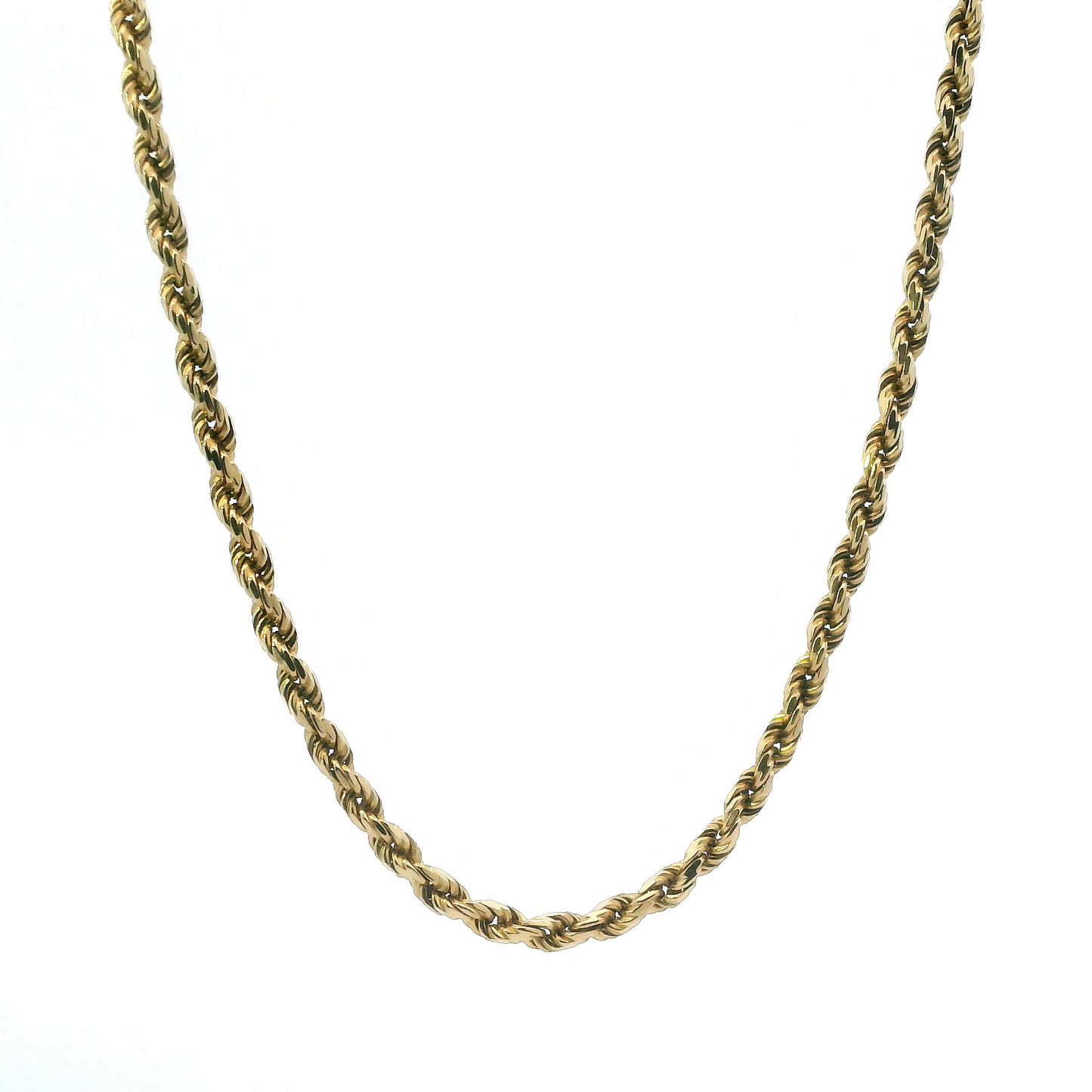 14K Yellow Gold 18" Rope Chain