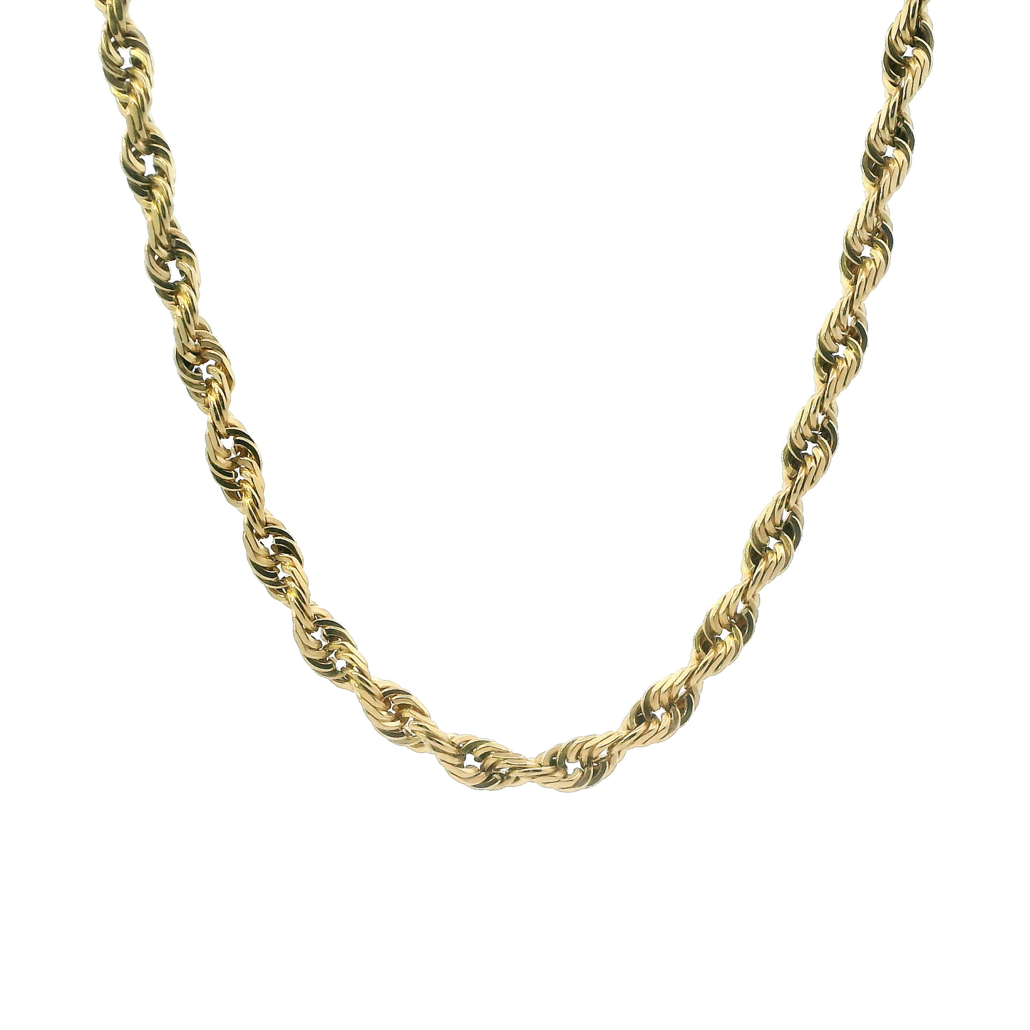 14K Yellow Gold 22.5" Rope Chain