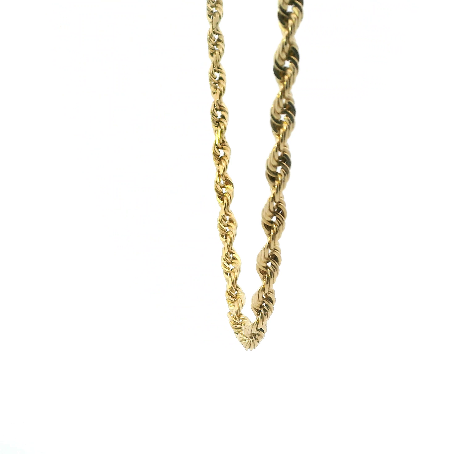 14K Yellow Gold 22.5" Rope Chain