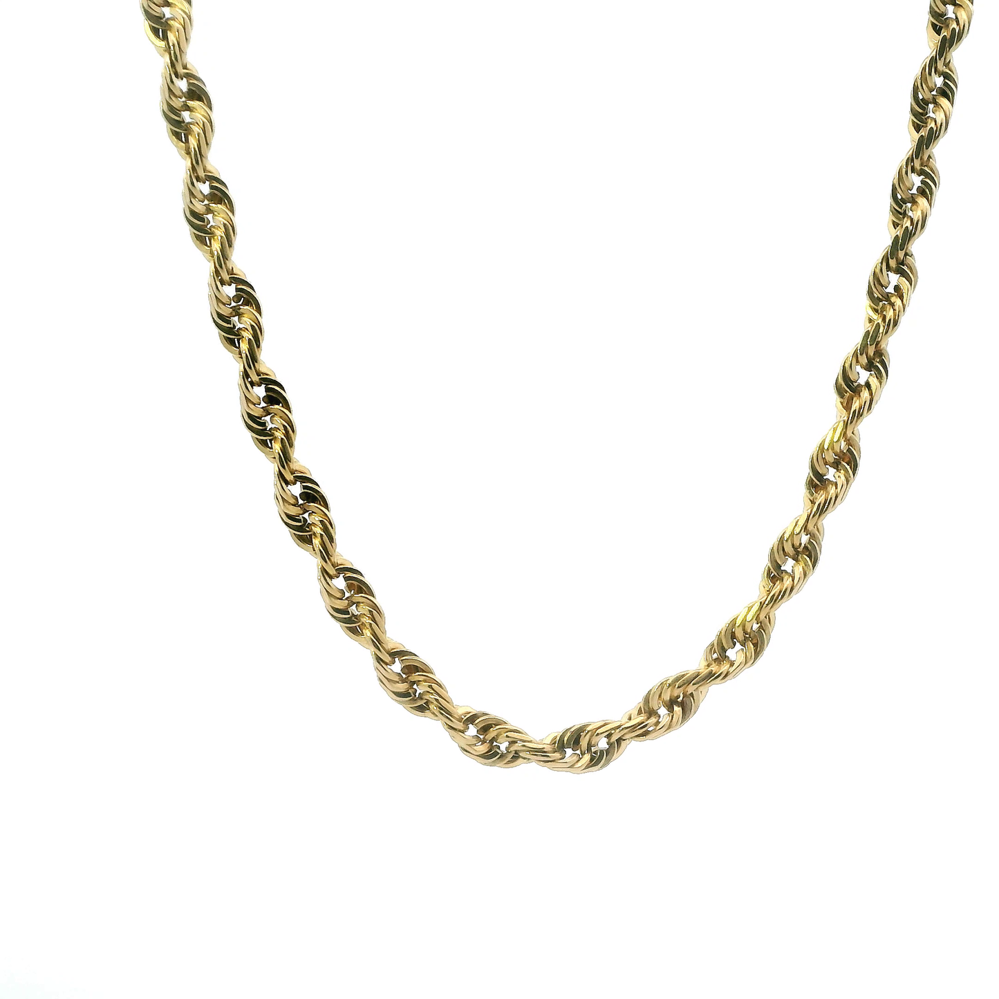 14K Yellow Gold 22.5" Rope Chain