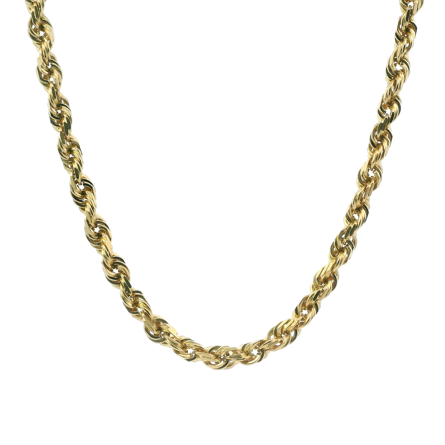 14K Yellow Gold 24.25" Rope Chain