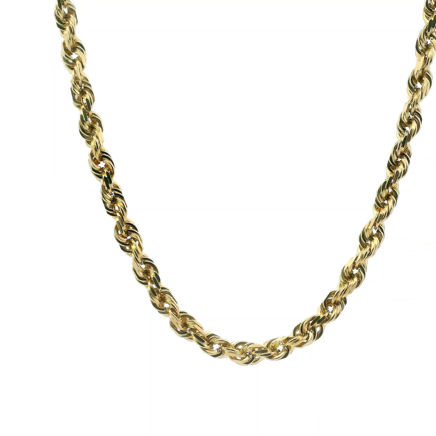 14K Yellow Gold 24.25" Rope Chain