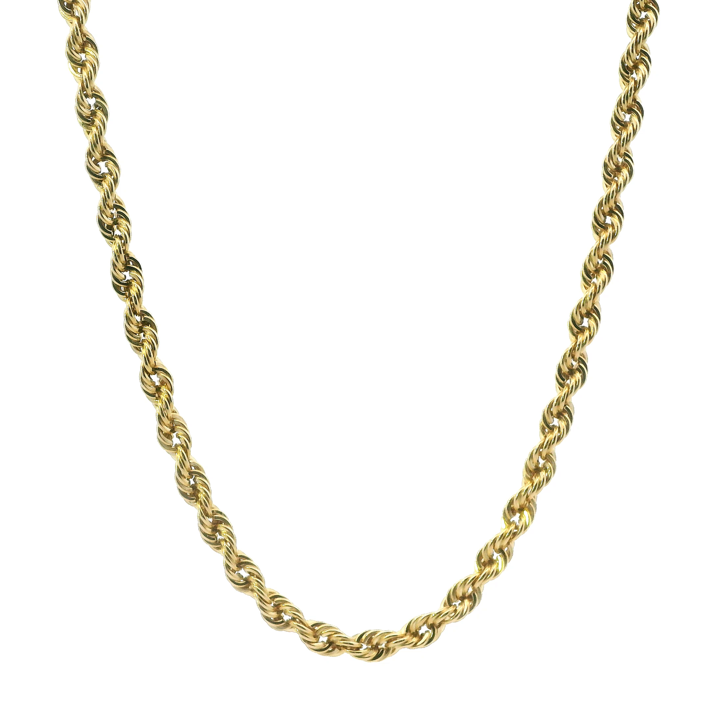 14K Yellow Gold 23" Rope Chain