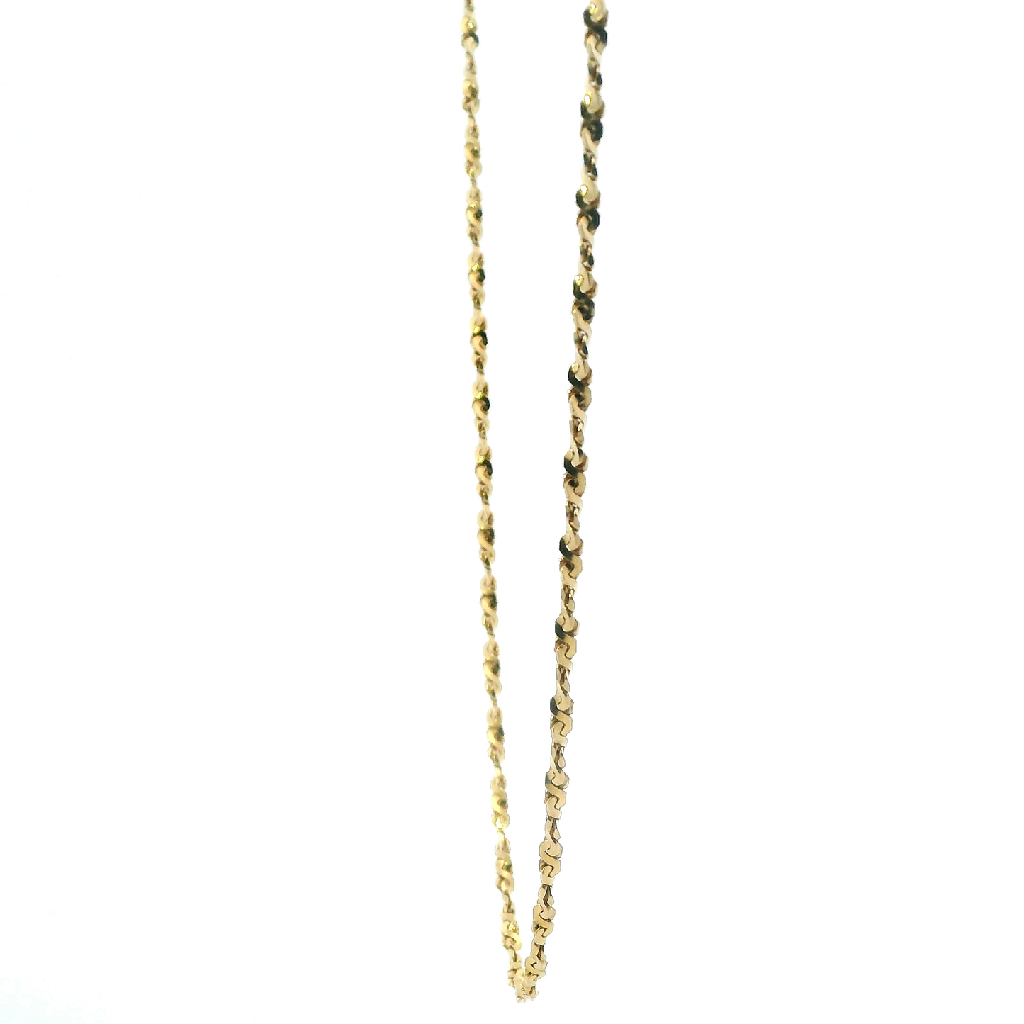 14K Yellow Gold 24" Singapore Chain