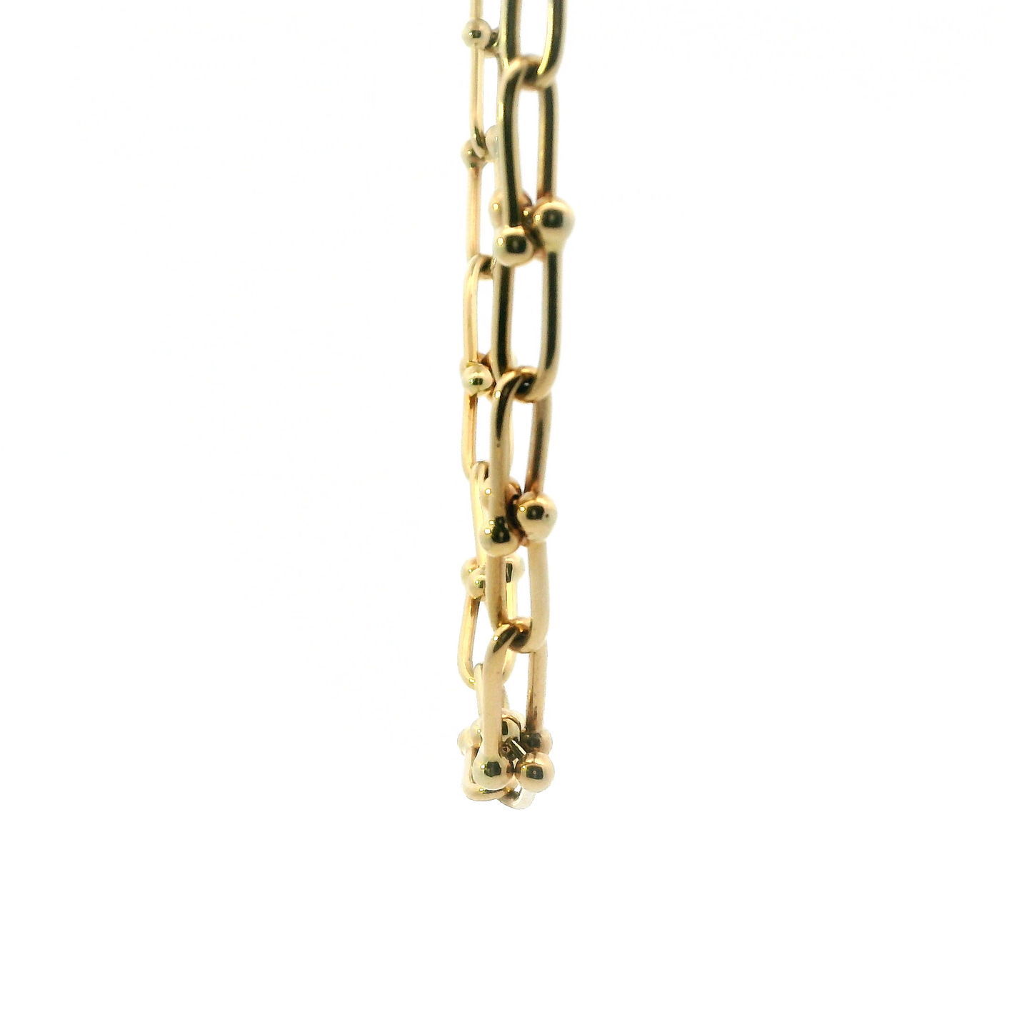 14K Yellow Gold Hardware Link Chain