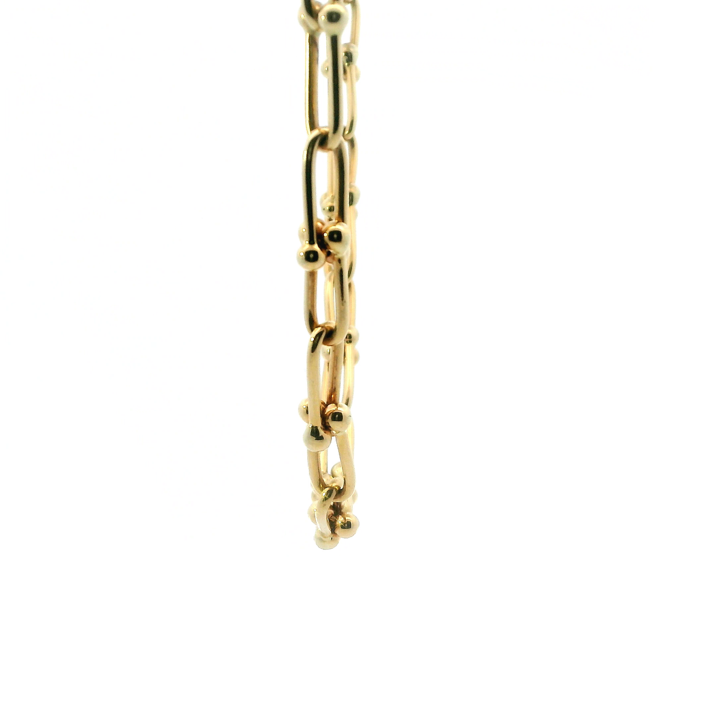 14K Yellow Gold Hardware Link Chain