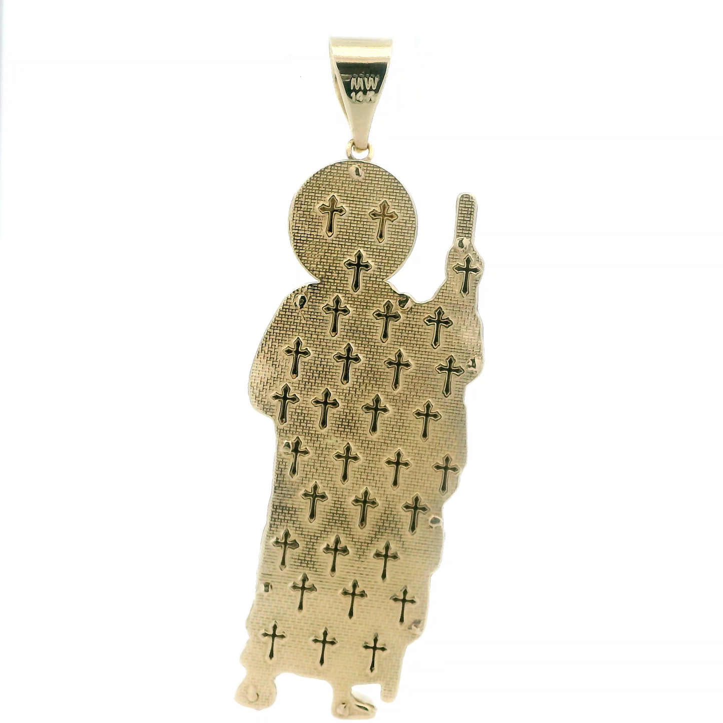 14K Yellow Gold Saint Jude Pendant