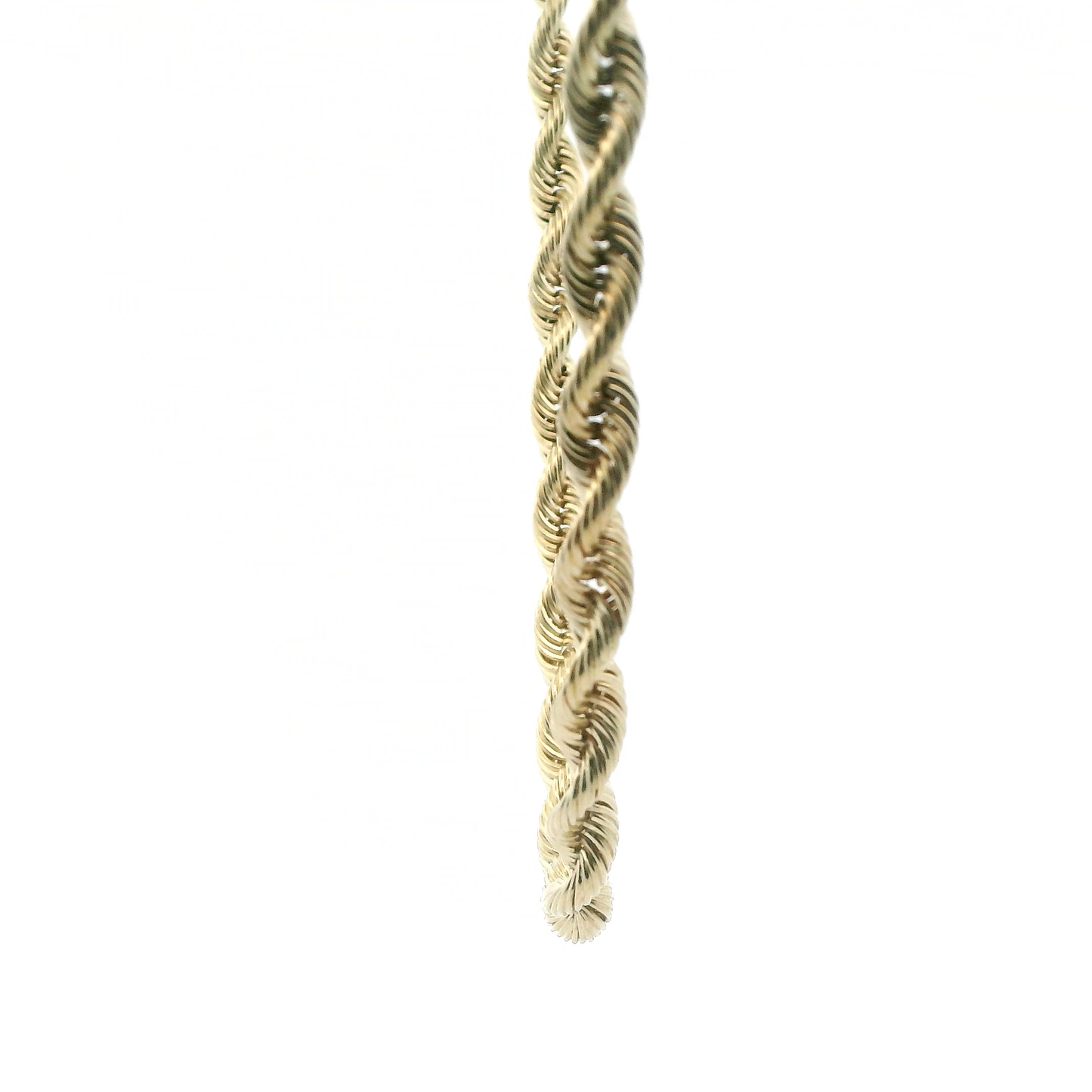 14K Yellow Gold 24.5" Rope Chain