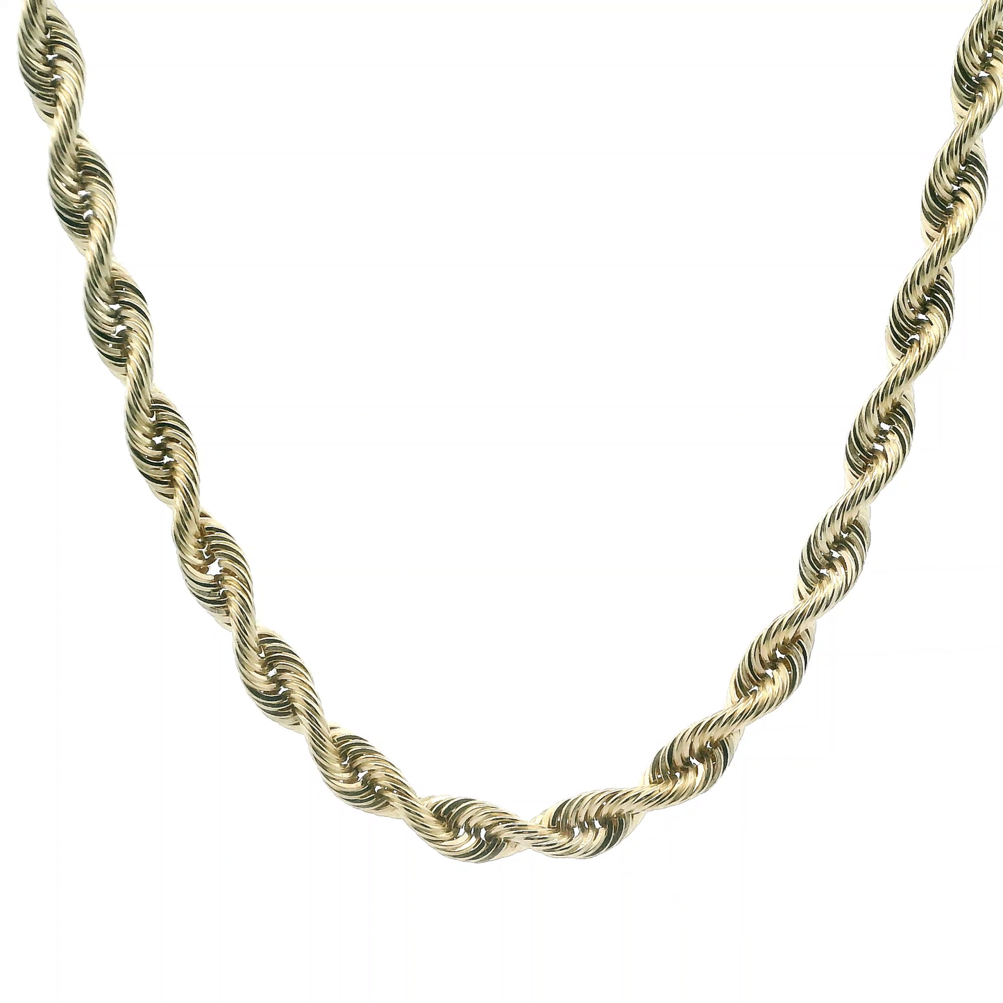 14K Yellow Gold 24.5" Rope Chain