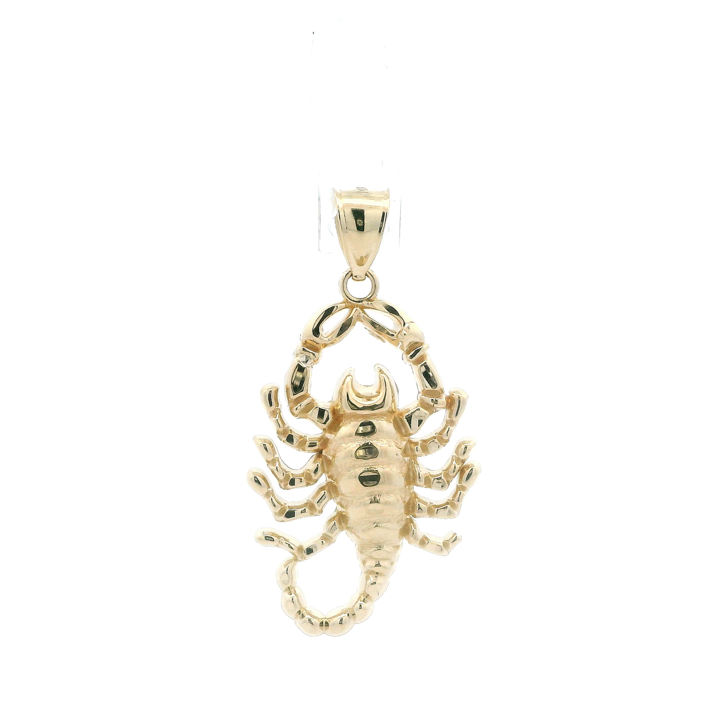 10K Yellow Gold Scorpion Pendant