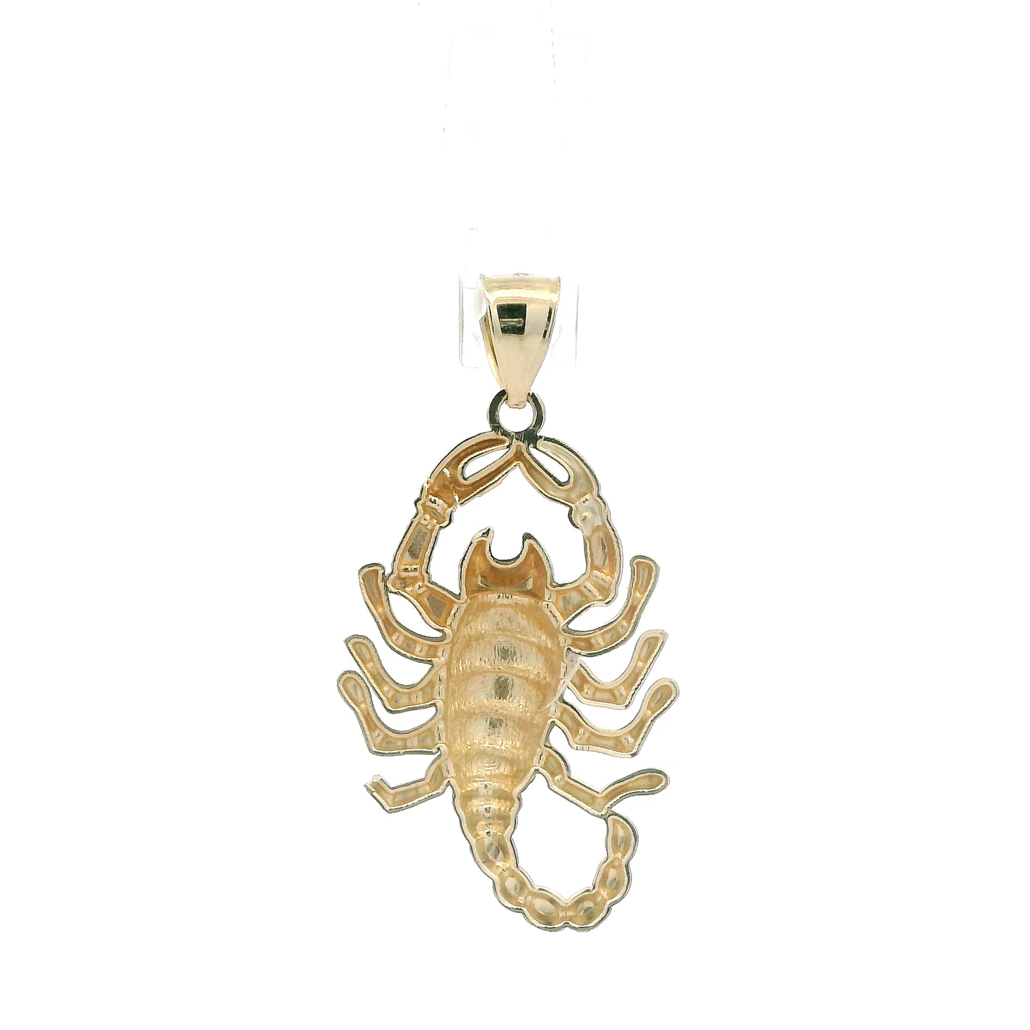 10K Yellow Gold Scorpion Pendant
