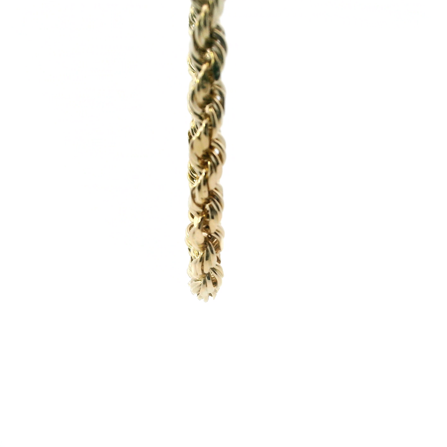 10K Yellow Gold 27" Hollow Rope Chain