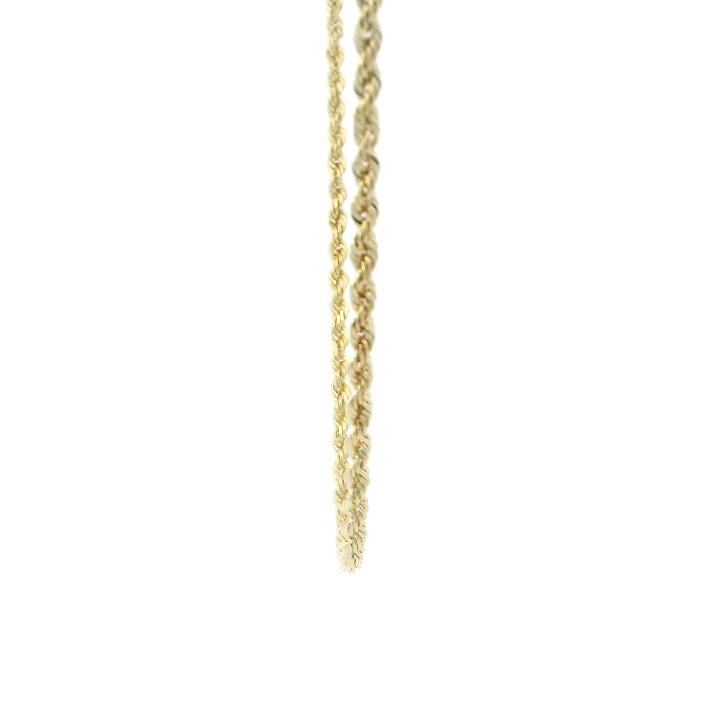 10K Yellow Gold 18" Rope Chain