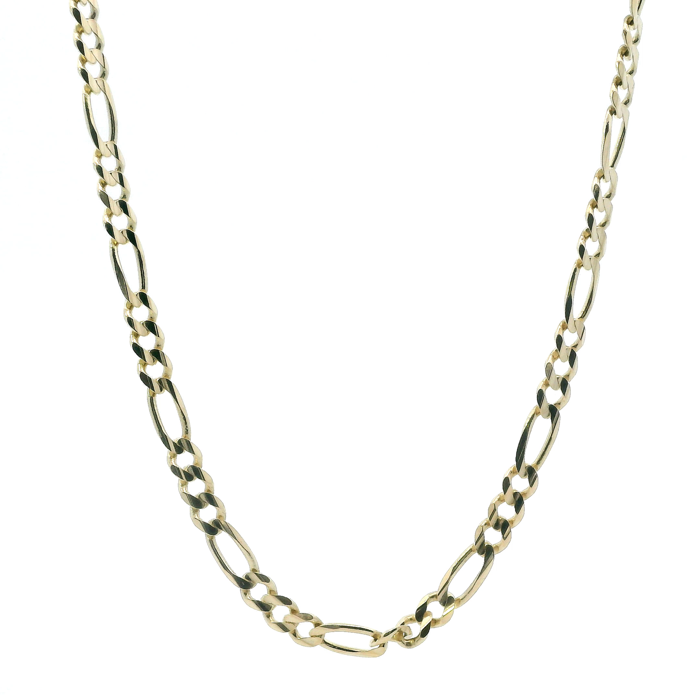 14K Yellow Gold 26" Figaro Chain