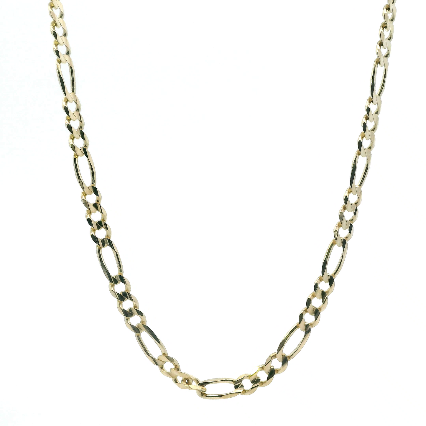 14K Yellow Gold 26" Figaro Chain