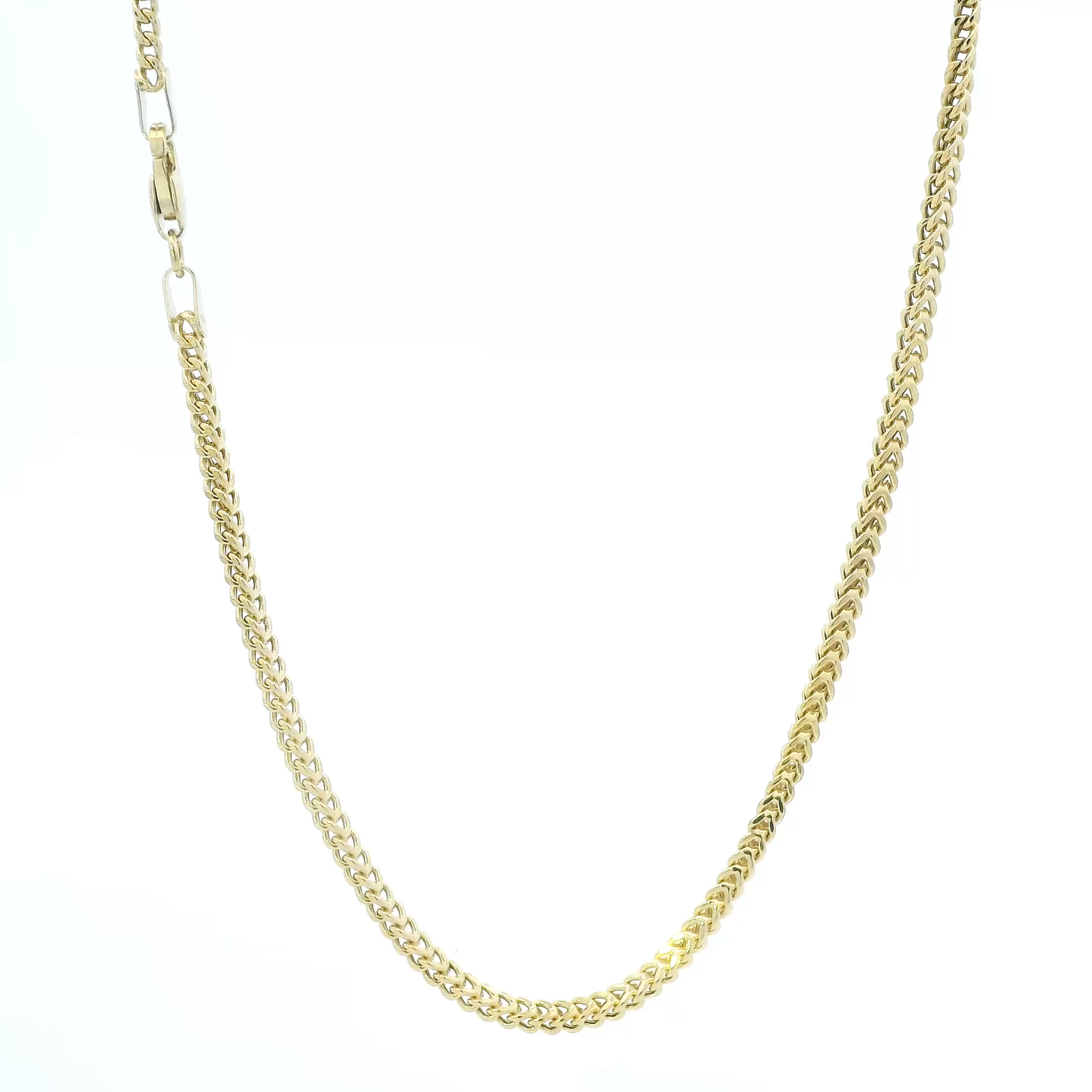 10K Yellow Gold 18" Franco Chain