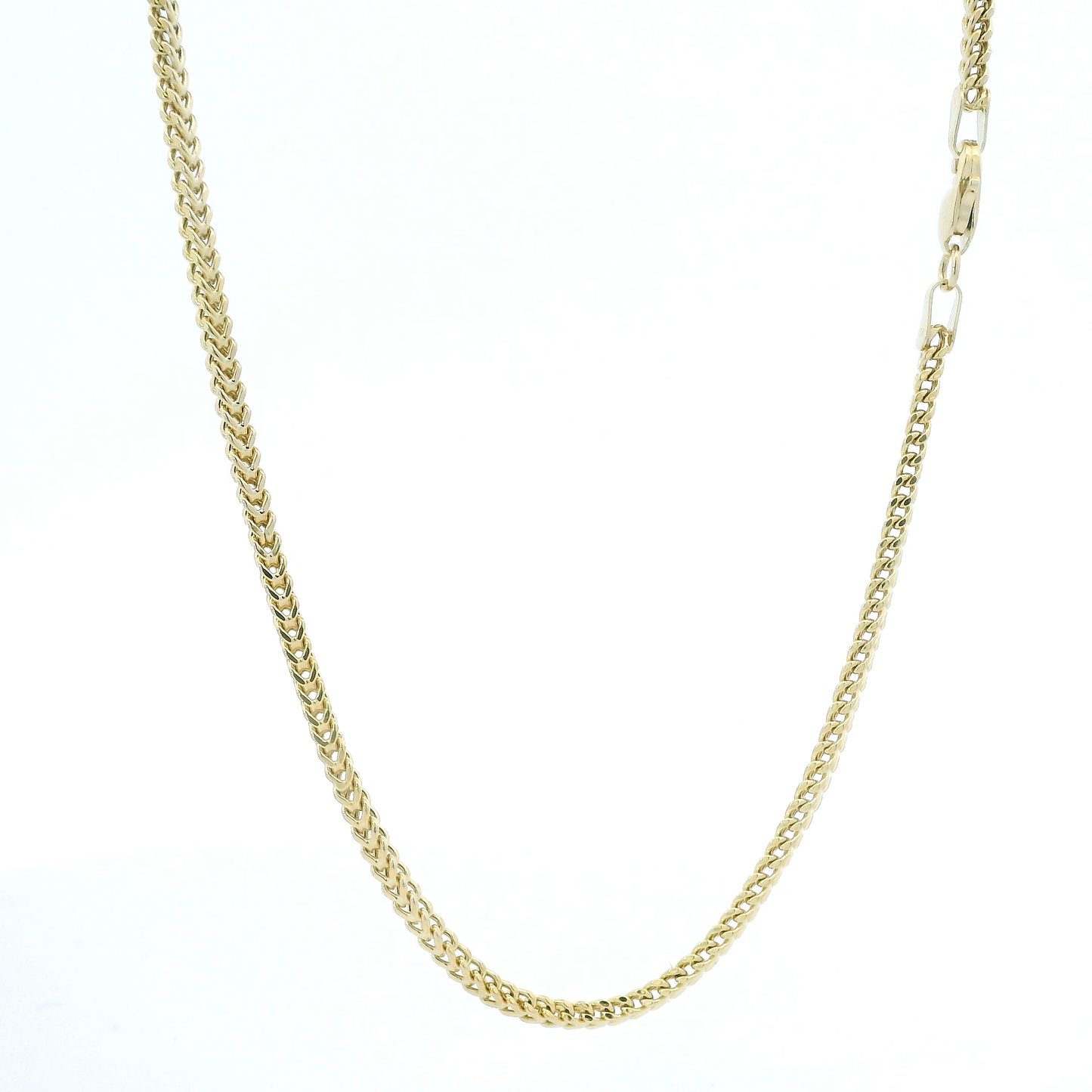 10K Yellow Gold 18" Franco Chain
