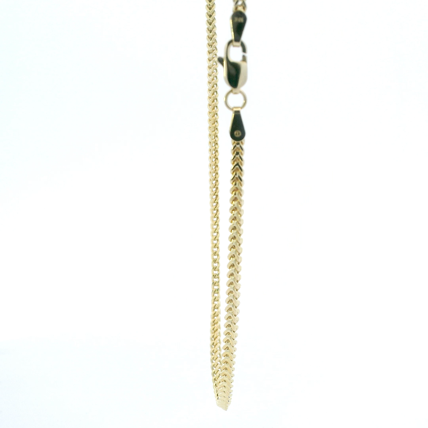 10K Yellow Gold 18" Franco Chain