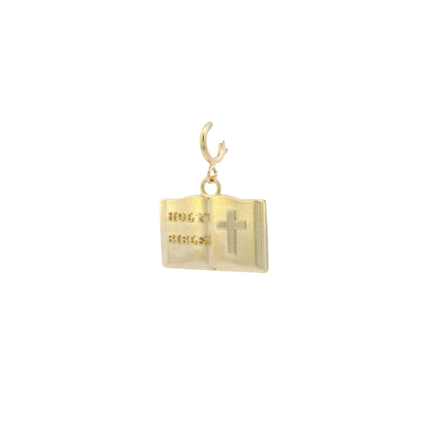 14K Yellow Gold "Holy Bible" Charm/Pendant