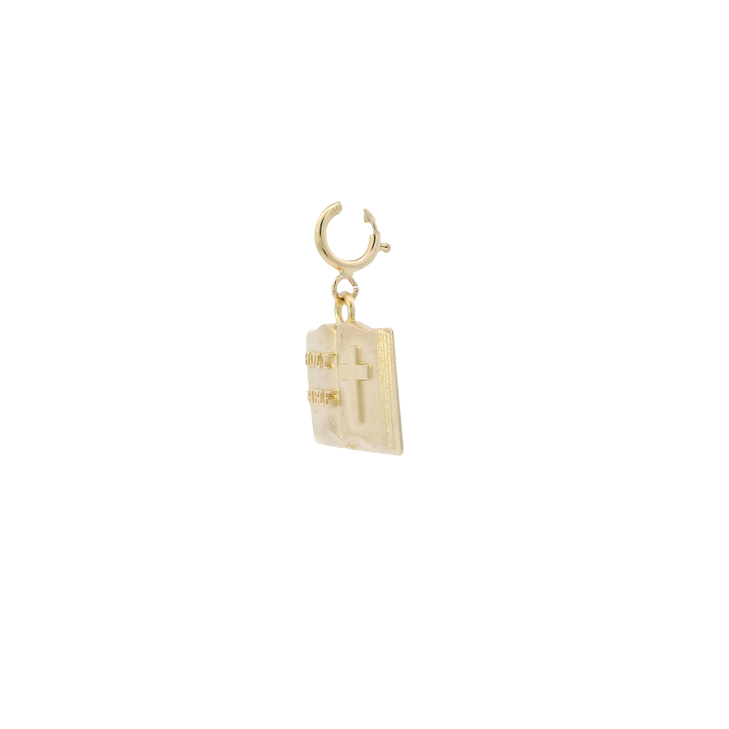14K Yellow Gold "Holy Bible" Charm/Pendant
