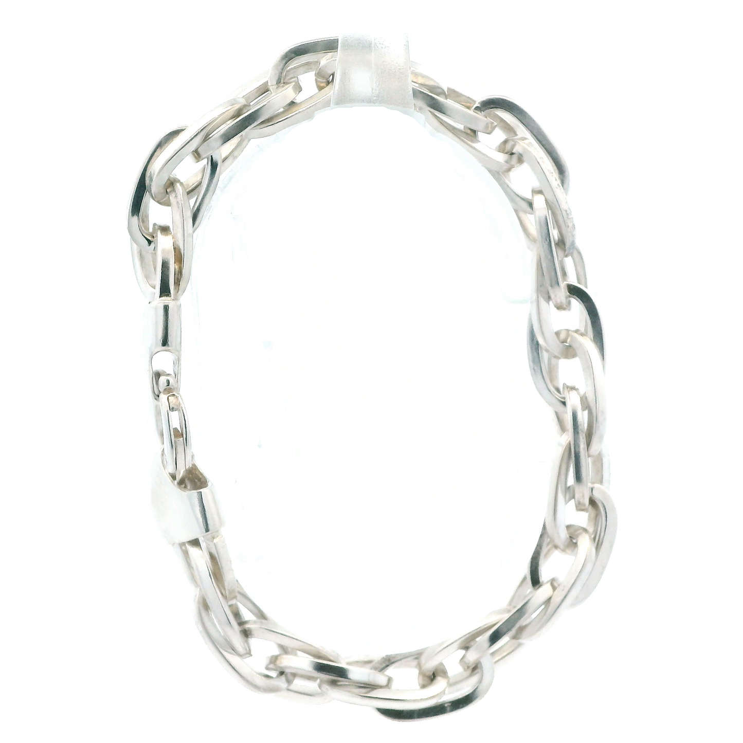 Sterling Silver Double Link Bracelet