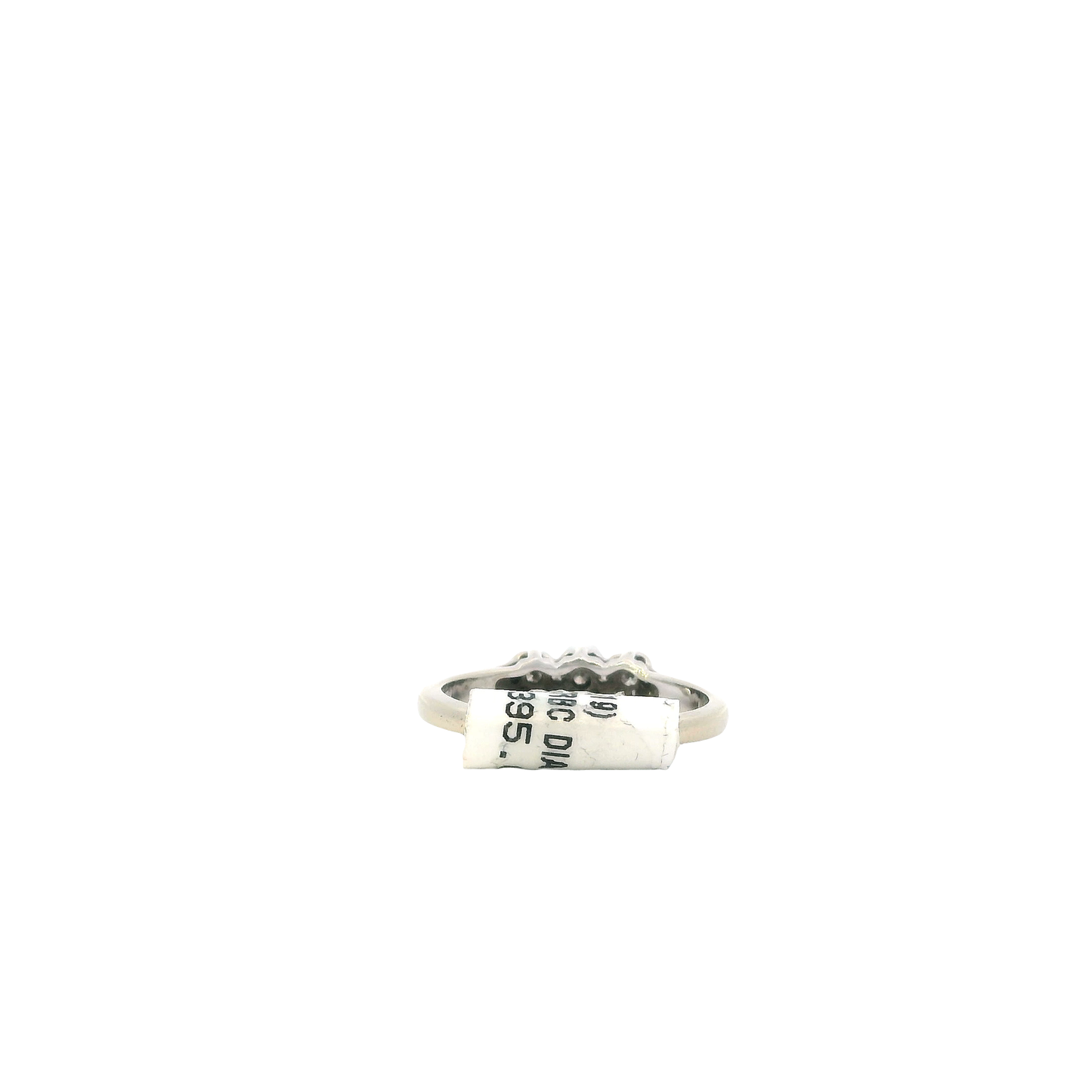 14K White Gold Diamond Women's Ring-0.20ct