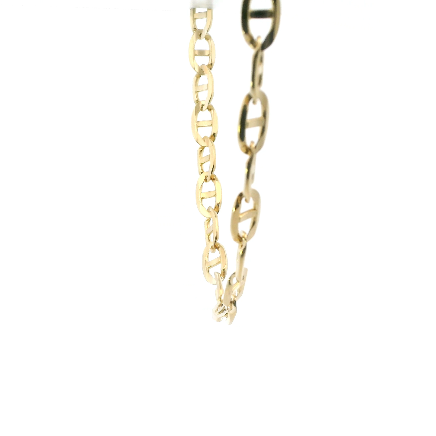 14K Yellow Gold 21" Mariner Chain