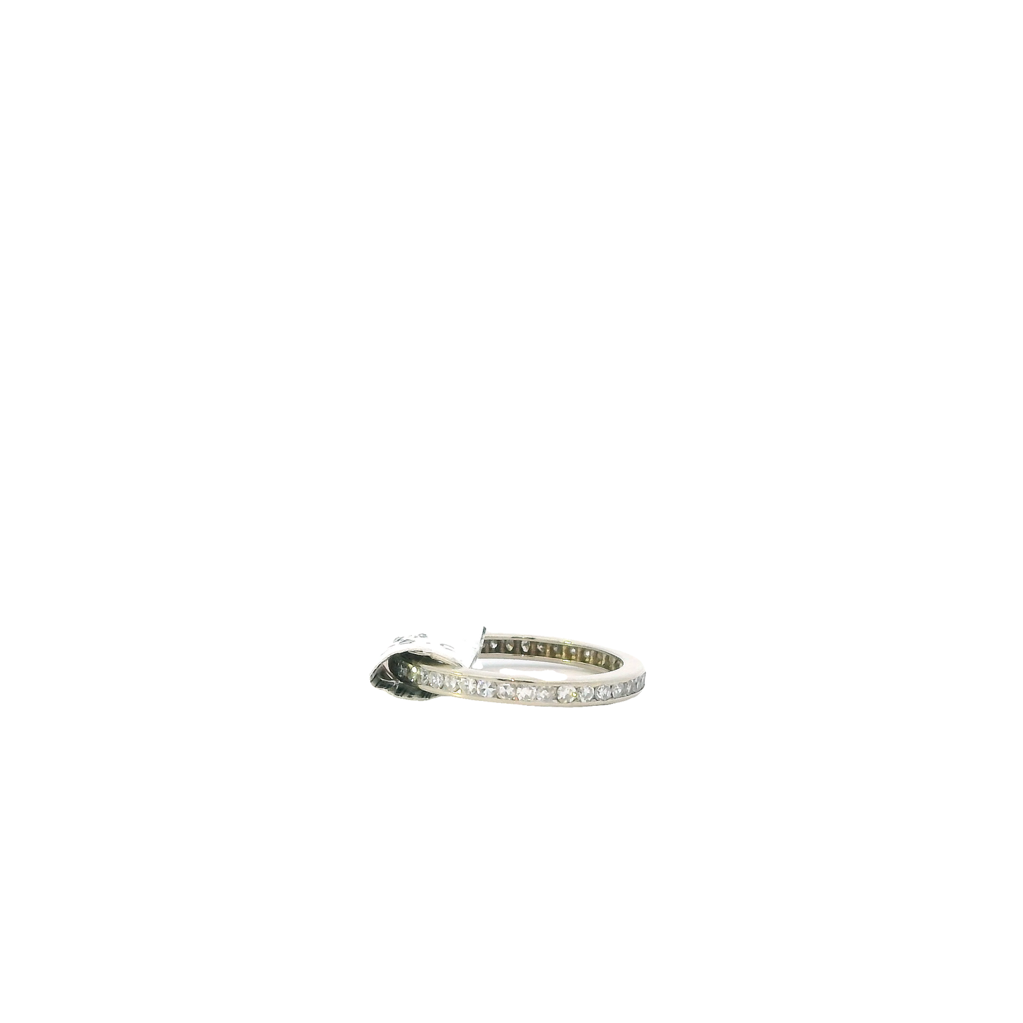14K White Gold Diamond Eternity Band -0.25ct