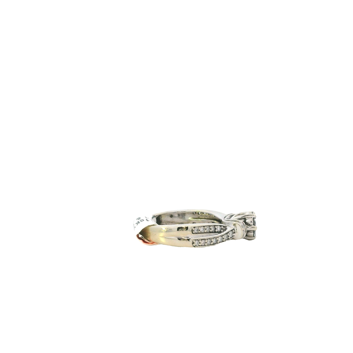 10K White Gold Diamond Women's Ring - 0.52ct