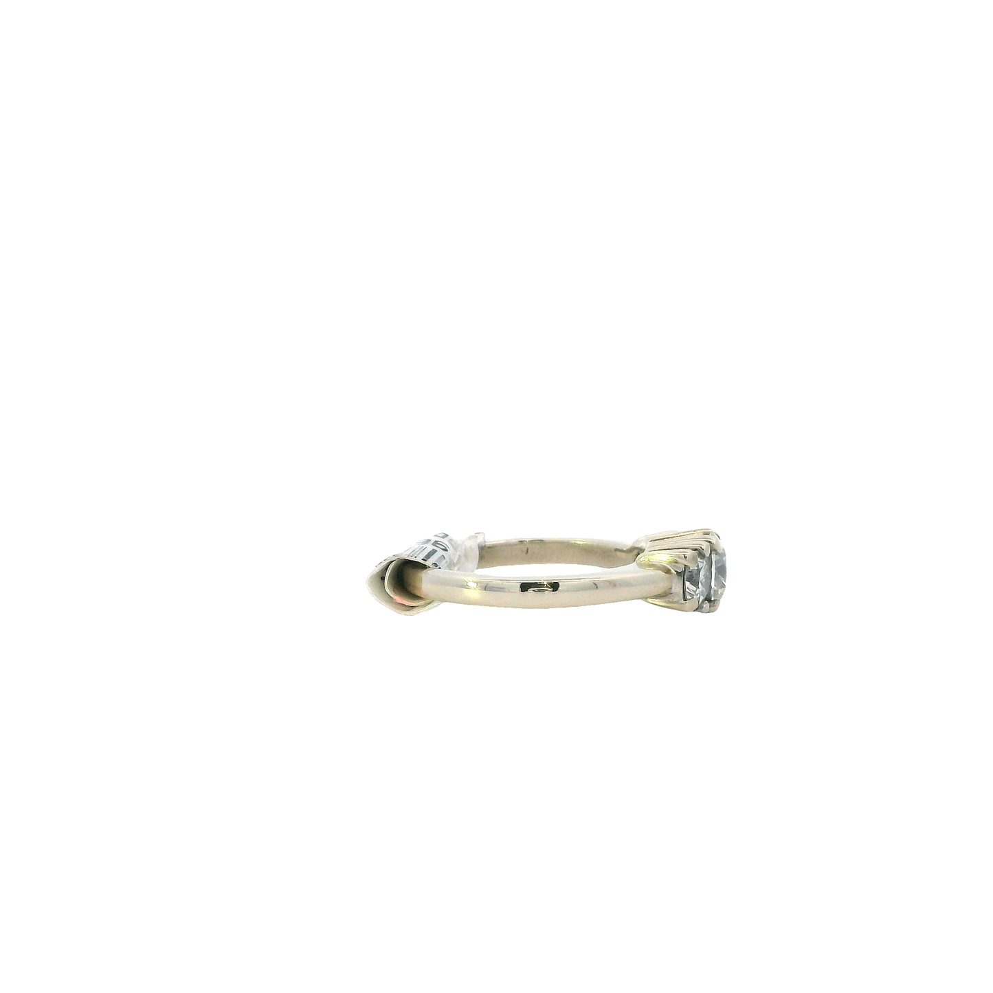 14K White Gold Diamond Women's Ring -1.02ct