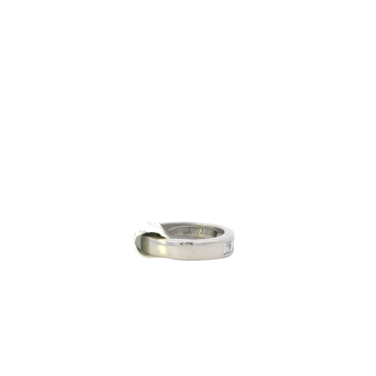 Platinum Diamond Women's Wedding Ring -0.64ct