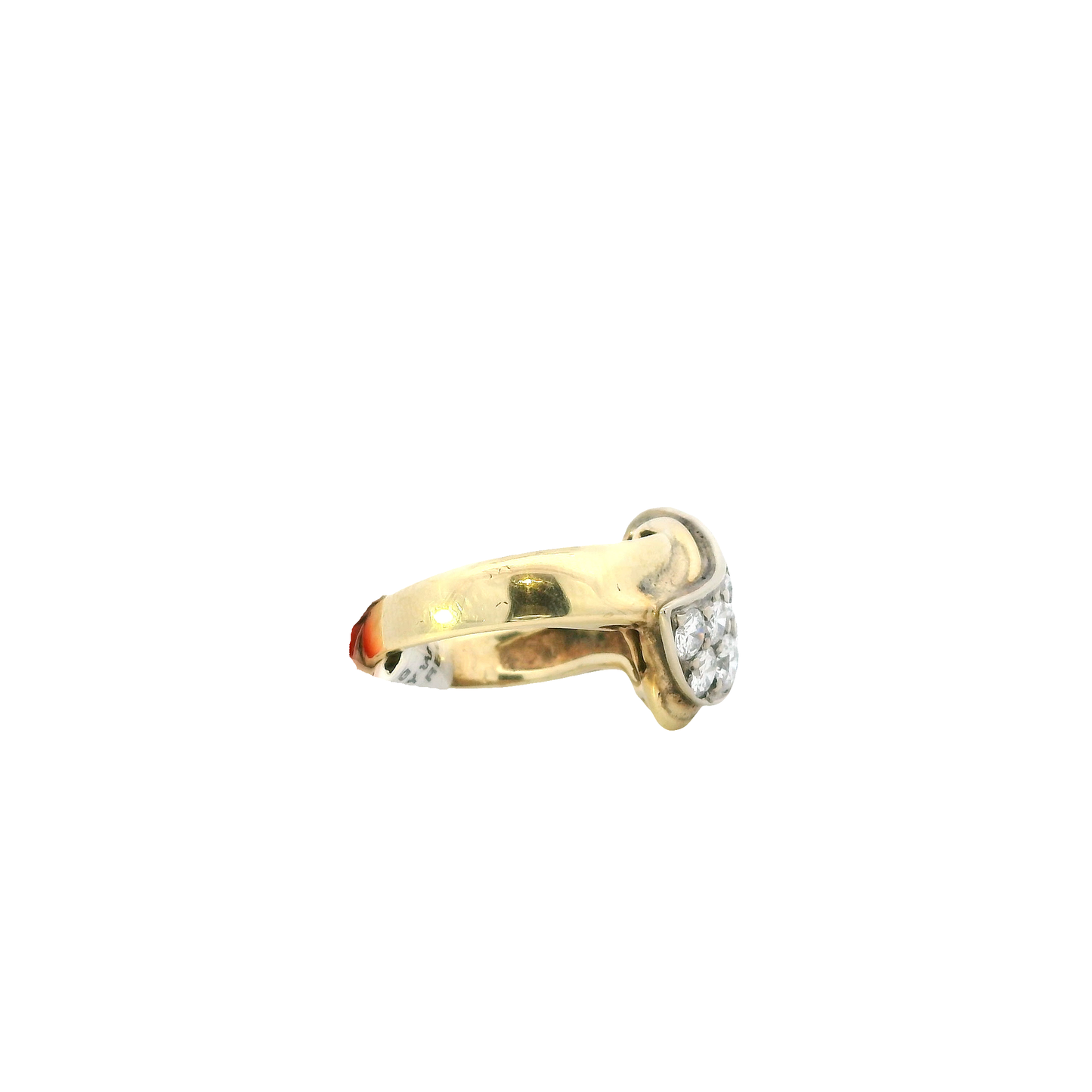 14K Yellow Gold Diamond Ring - 1.54ct