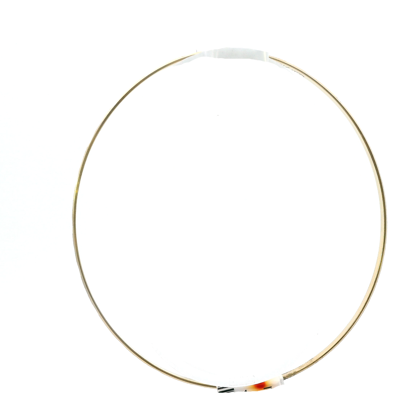 New 14K Yellow Gold Star Design Bangle Bracelet