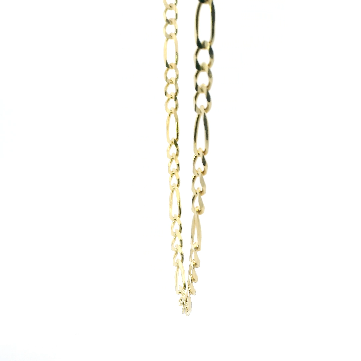 14K Yellow Gold 25" Figaro Chain