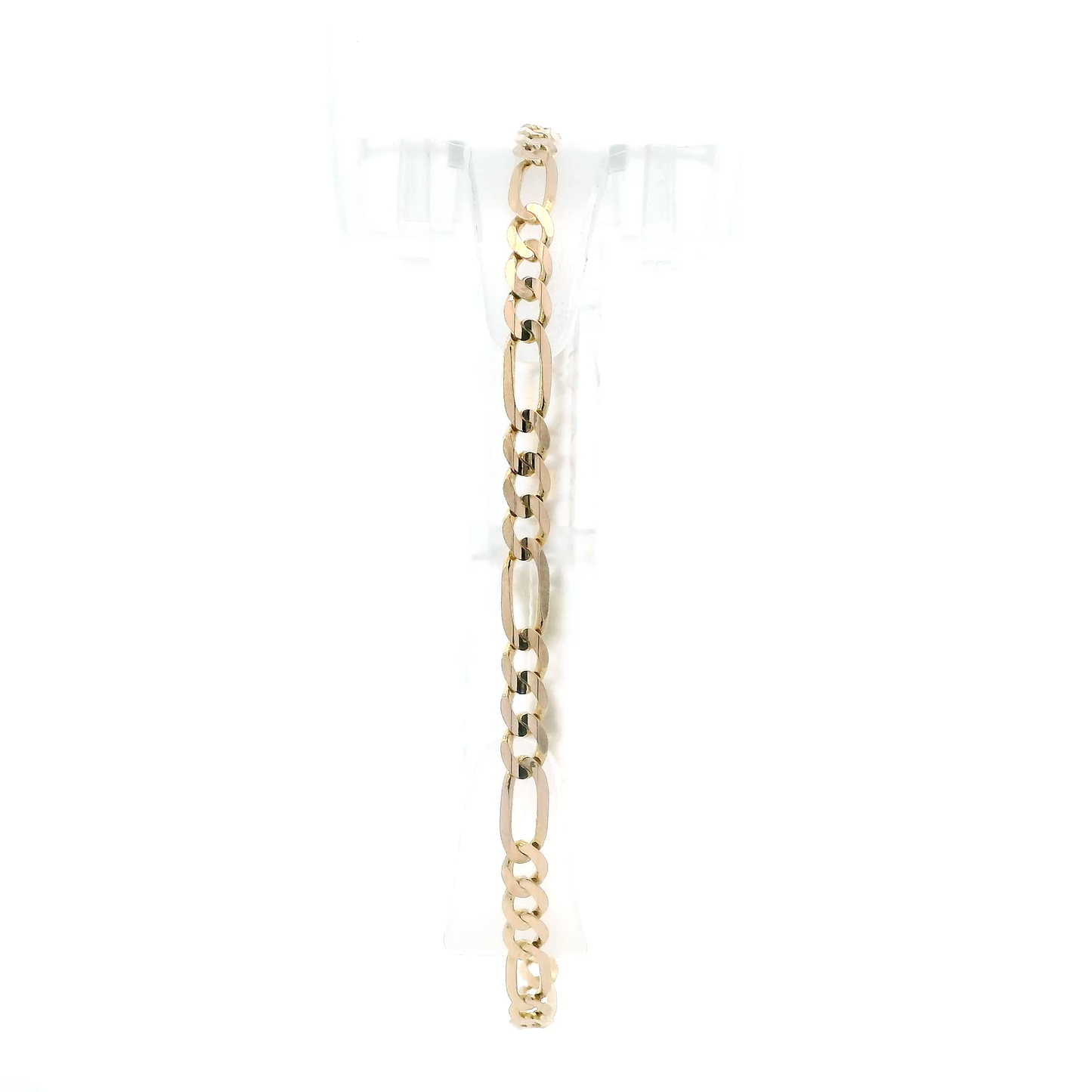 14K Yellow Gold 7.5" Figaro Bracelet