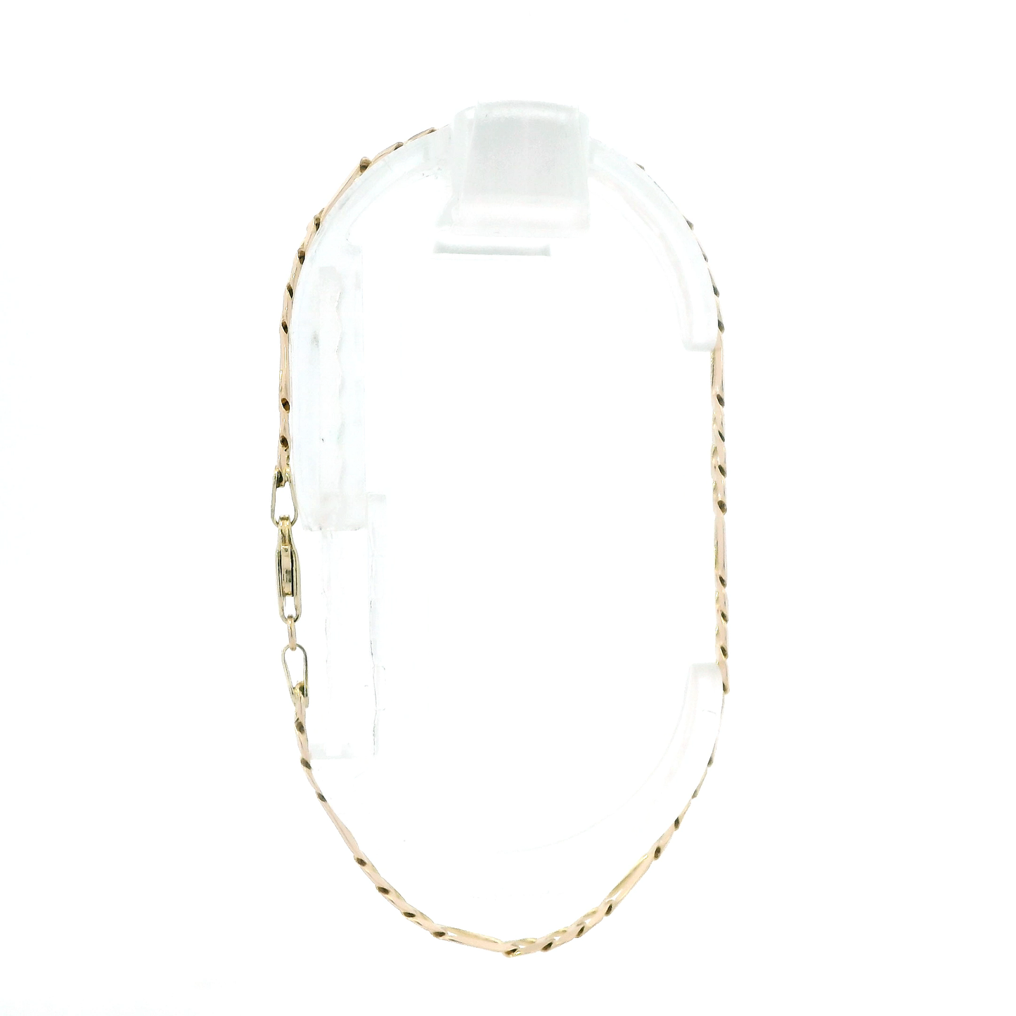 14K Yellow Gold 7.5" Figaro Bracelet