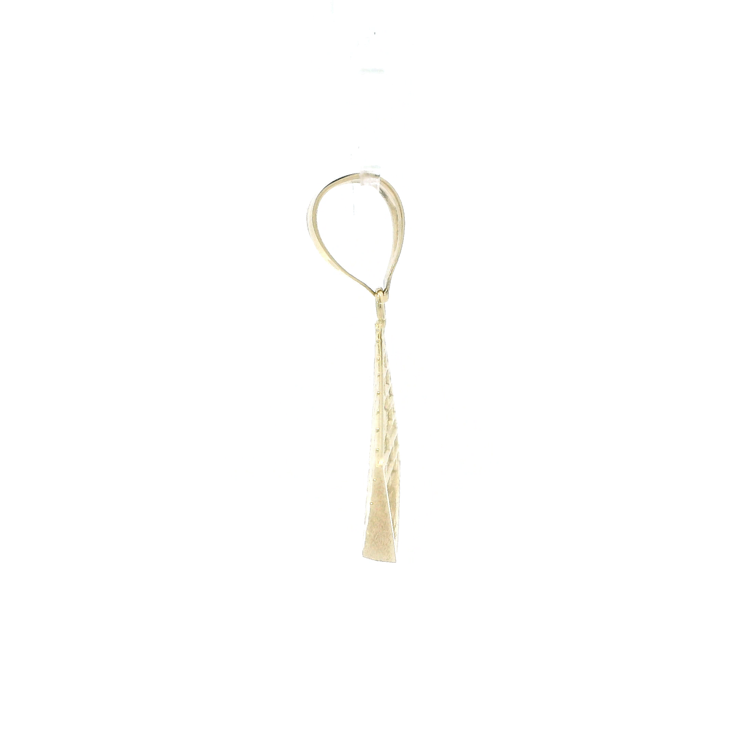 10K Yellow Gold Egyptian Horus Eye Pyramid Pendant