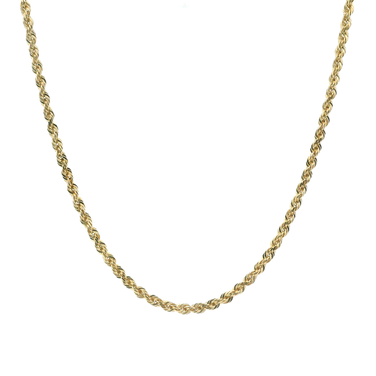 14K Yellow Gold 22" Rope Chain