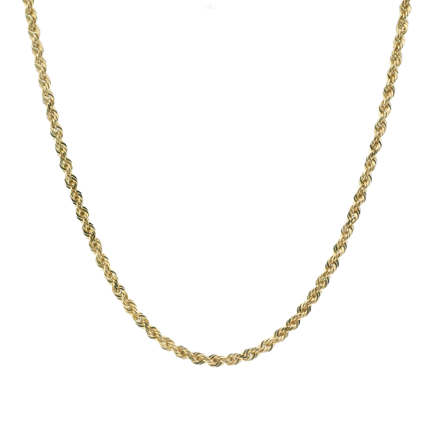 14K Yellow Gold 22" Rope Chain
