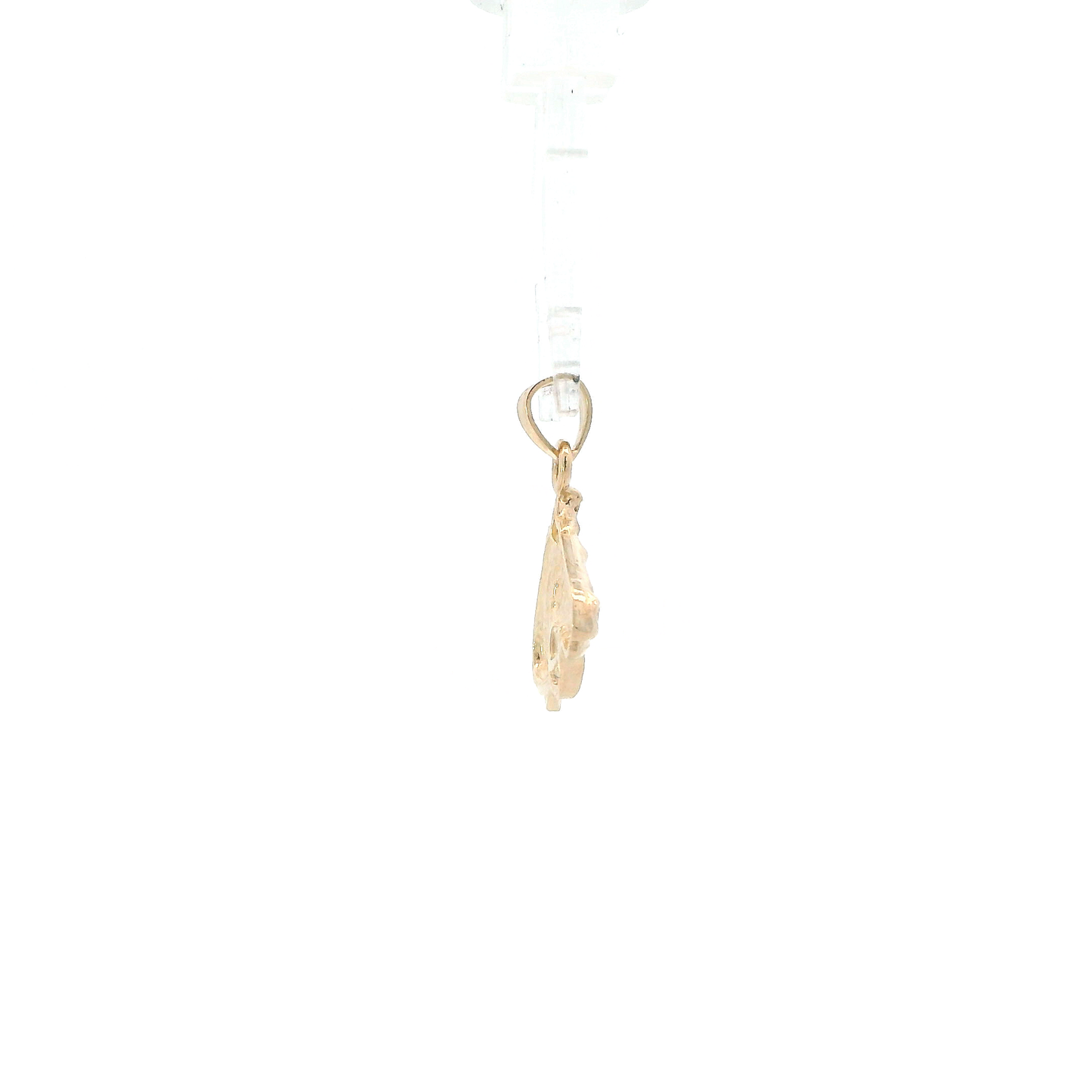 14K Yellow Gold Horse Head Pendant