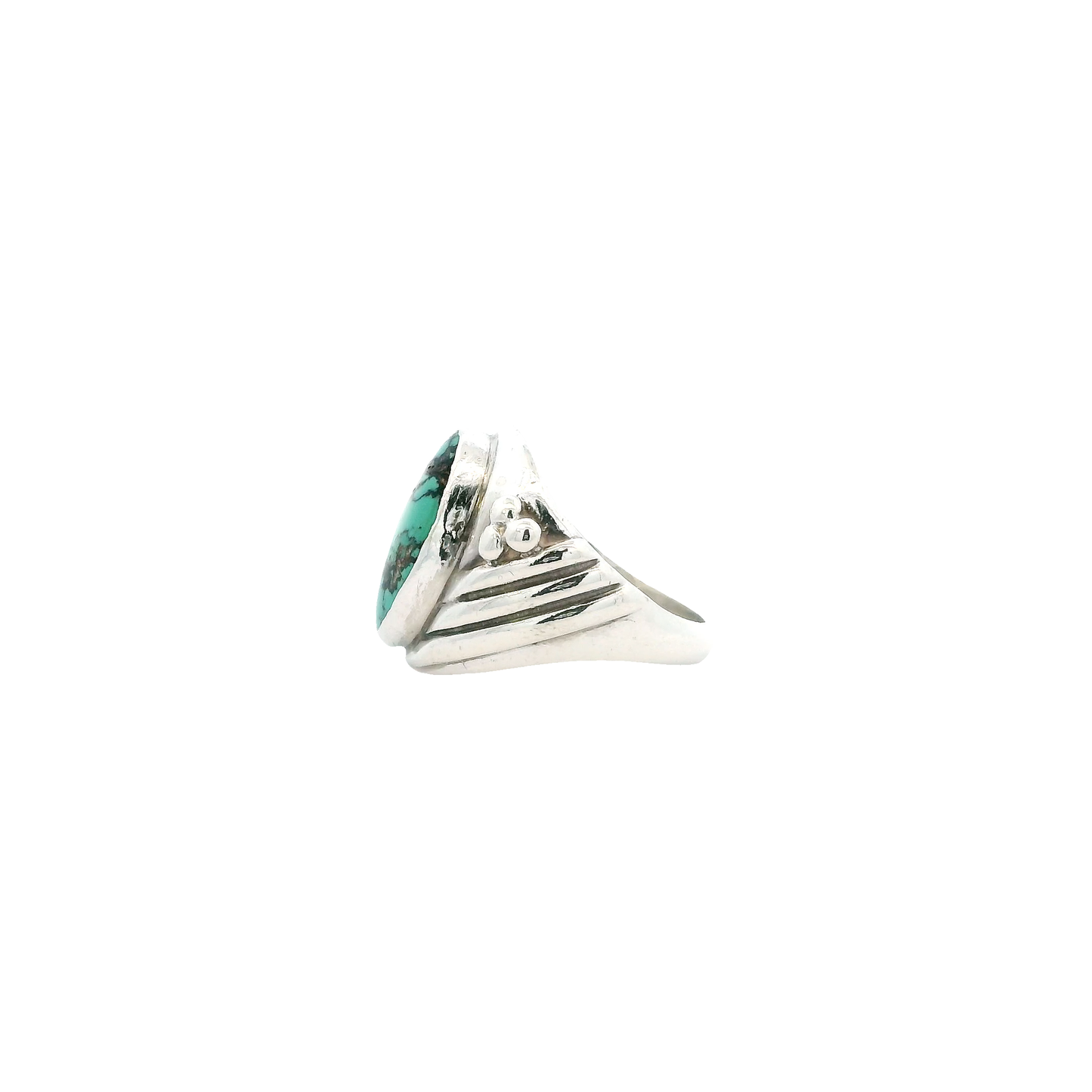 Vintage Sterling Silver Turquoise Ring