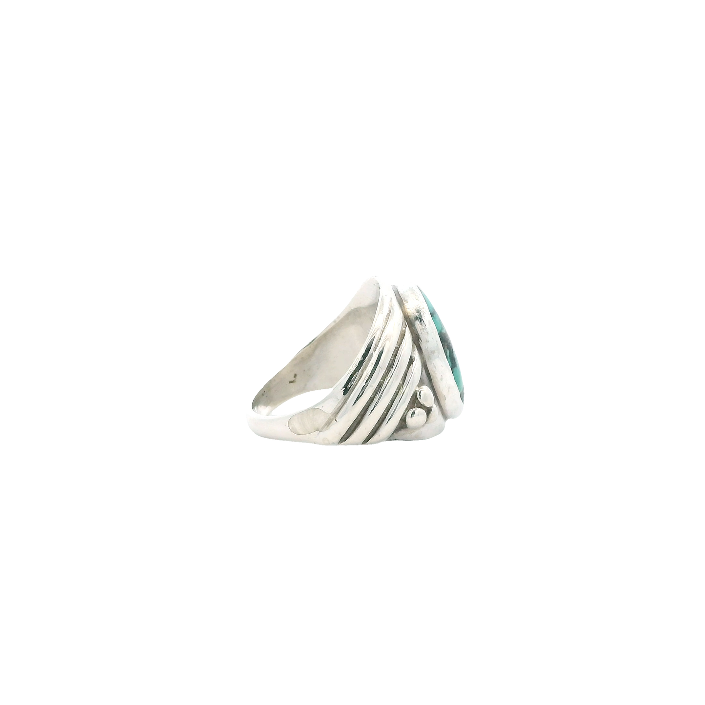 Vintage Sterling Silver Turquoise Ring