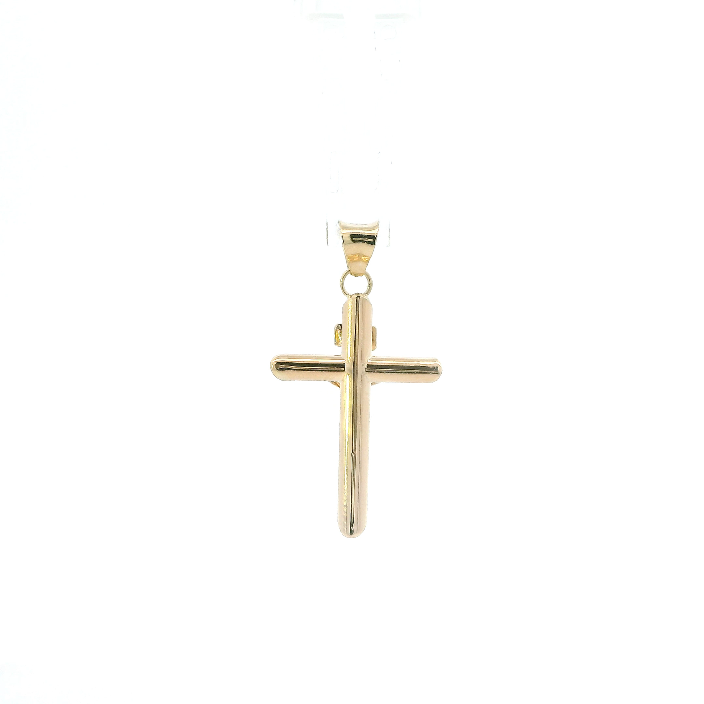 14K Yellow Gold Crucifix Pendant