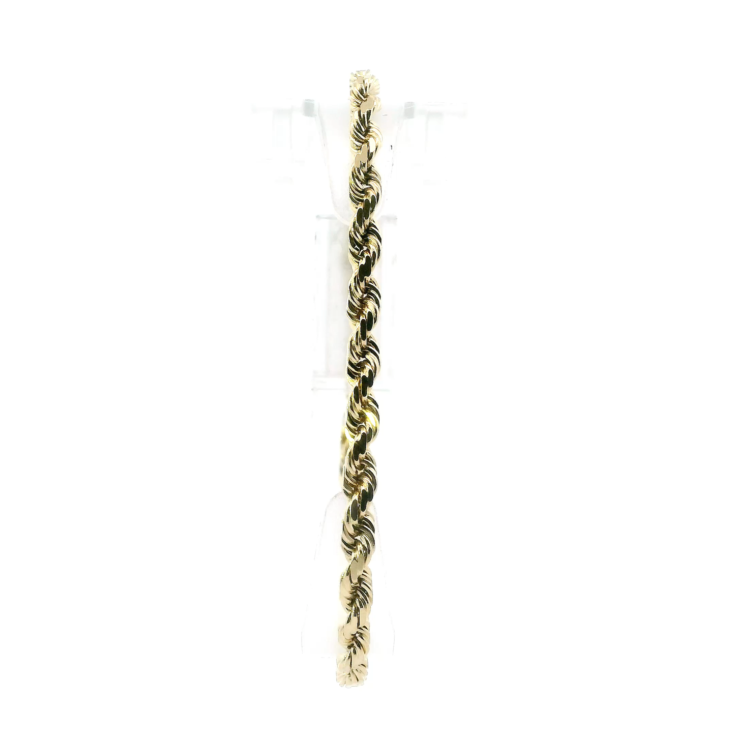 14K Yellow Gold 8.25" Rope Bracelet